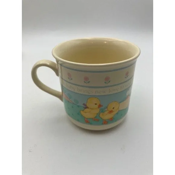 Baby/Toddler Ceramic‎ Dish Set by Hallmark VTG 1984 Childrens Nursery Decor - Picture 4 of 5